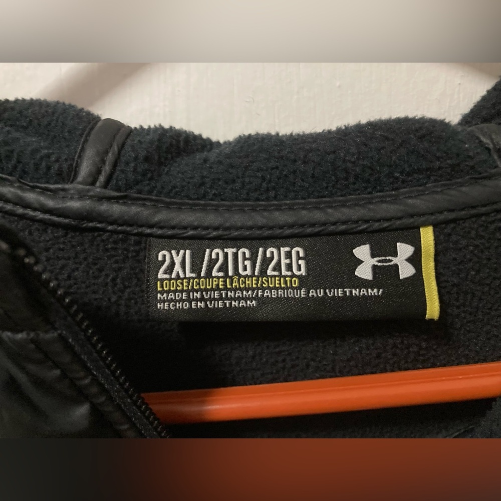 Under Armour Men's Performance Jacket in Black Size 2XL - Picture 3 of 8